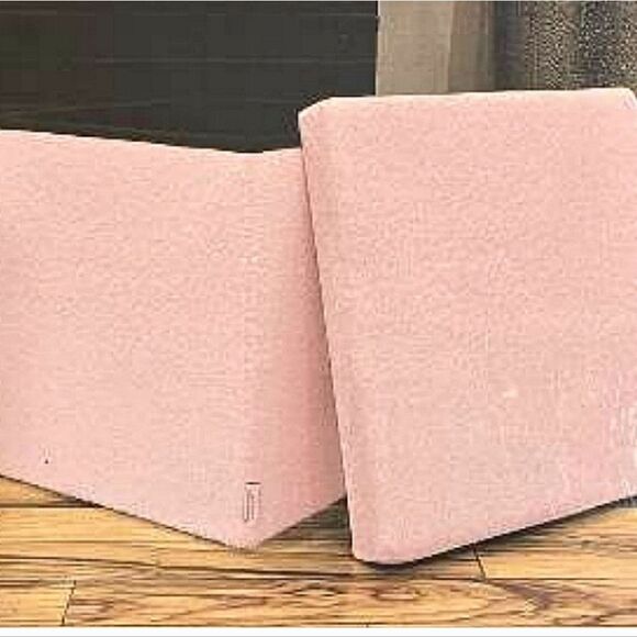 Juicy Couture Home Luxe Sherpa Lidded Collapsible Decorative Storage Cube - Picture 2 of 5